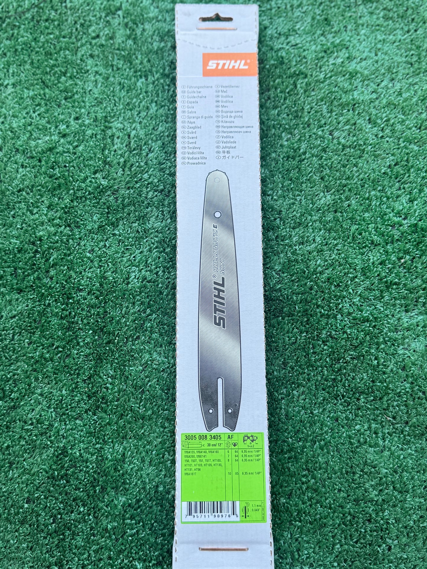 STIHL 12" Mini Chainsaw Bar 1/4" .043" 3005 008 3405