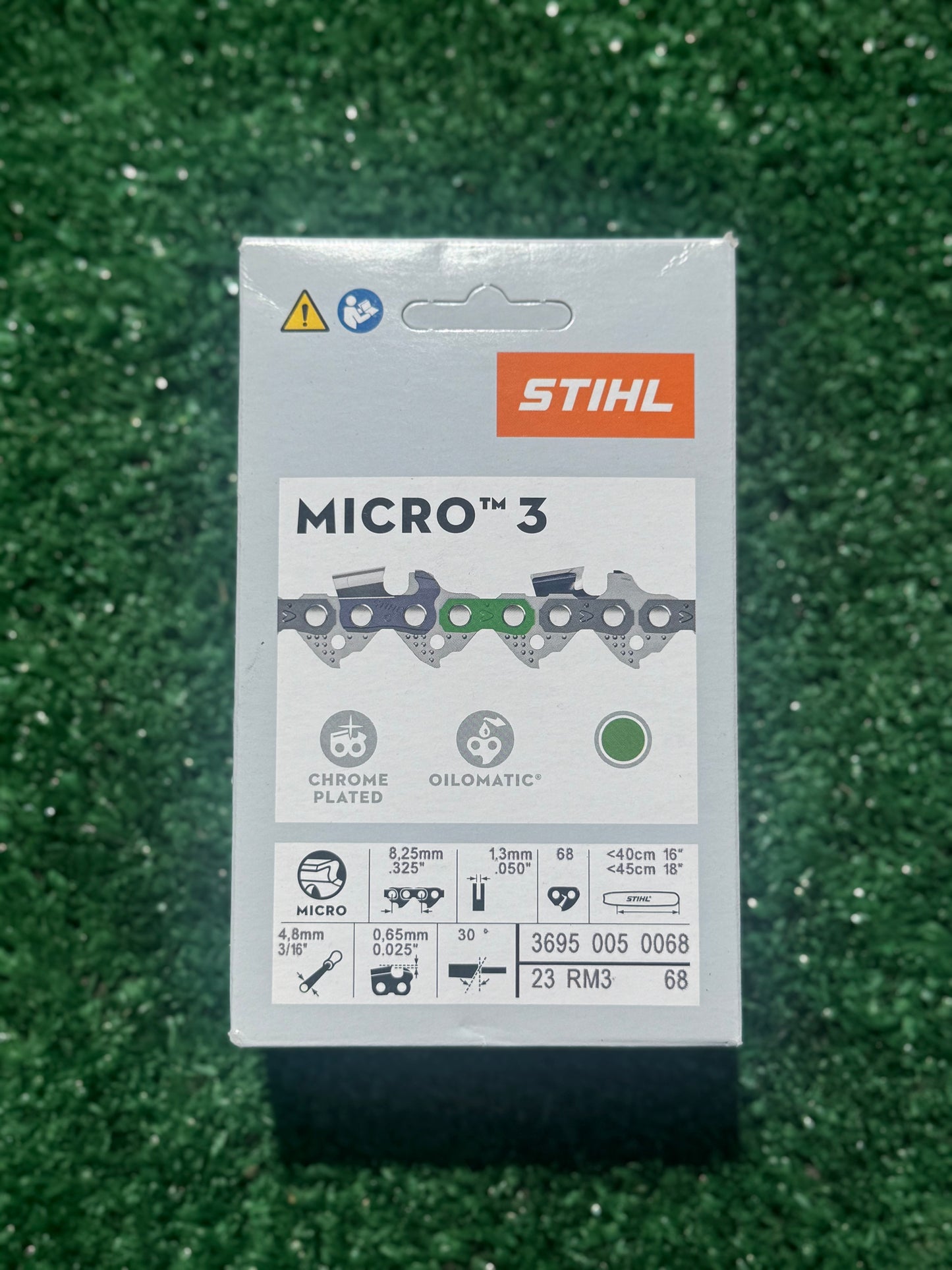 STIHL 3695 005 0068 Chainsaw Chain 23RM3 68