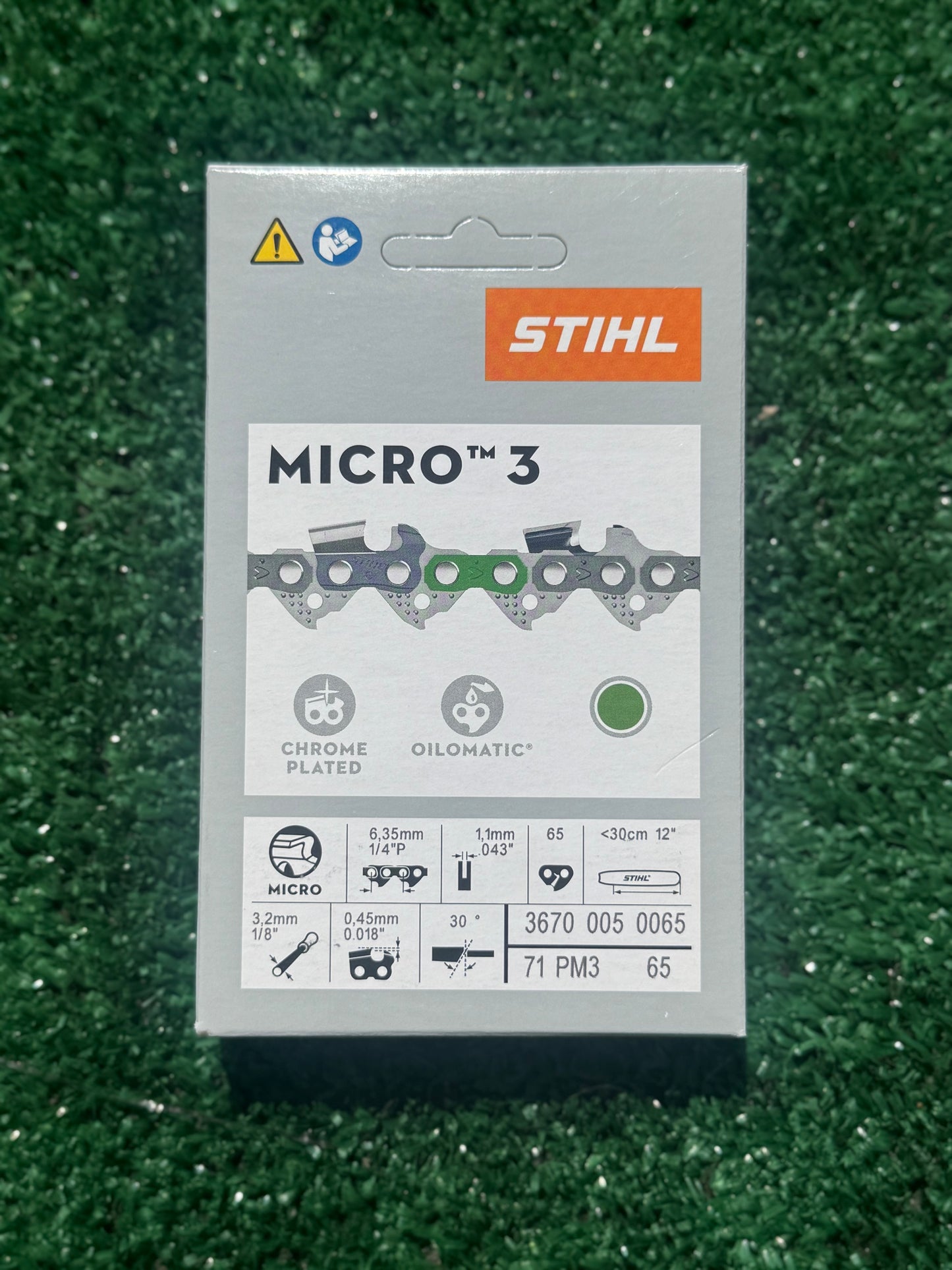STIHL 3670 005 0065 Chainsaw Chain 71PM3 65