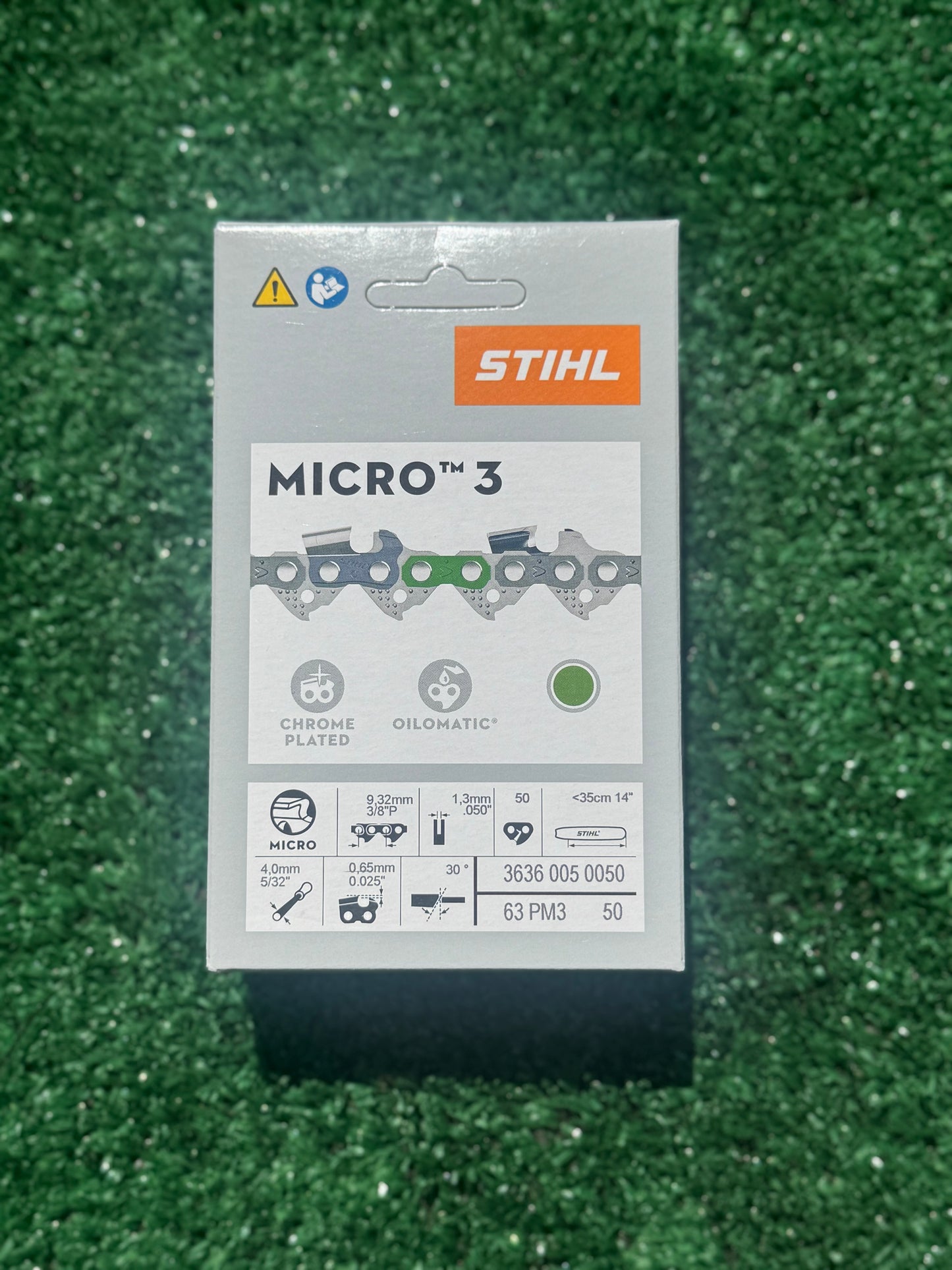 STIHL 3636 005 0050 Chainsaw Chain 63PM3 50