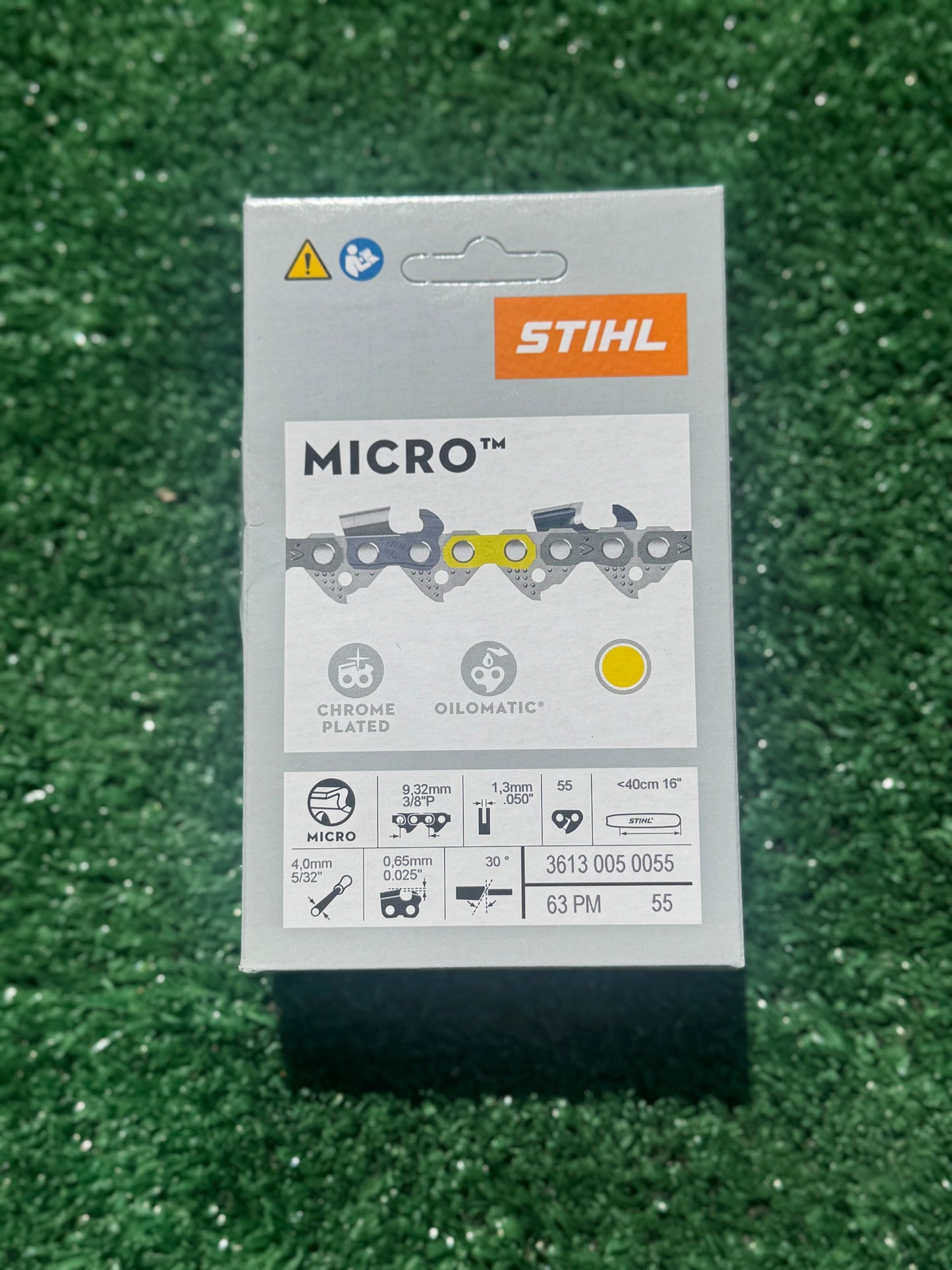 STIHL 3613 005 0055 Chainsaw Chain 63PM 55