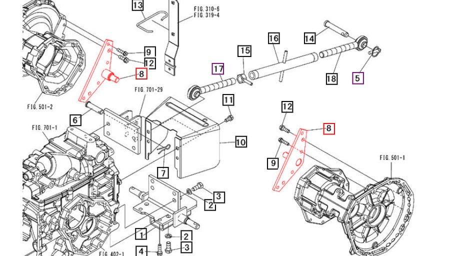 Mahindra Bracket 19571576AG1