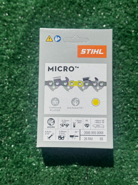 STIHL 3686 005 0068 Chainsaw Chain 26RM 68