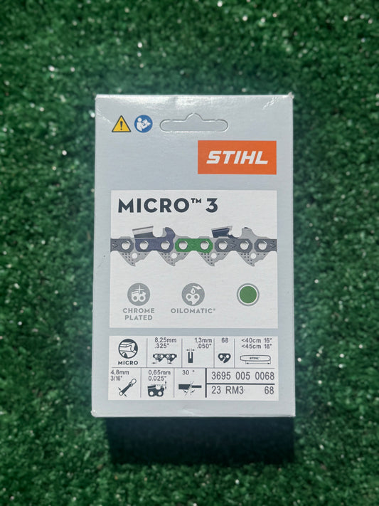 STIHL 3695 005 0068 Chainsaw Chain 23RM3 68