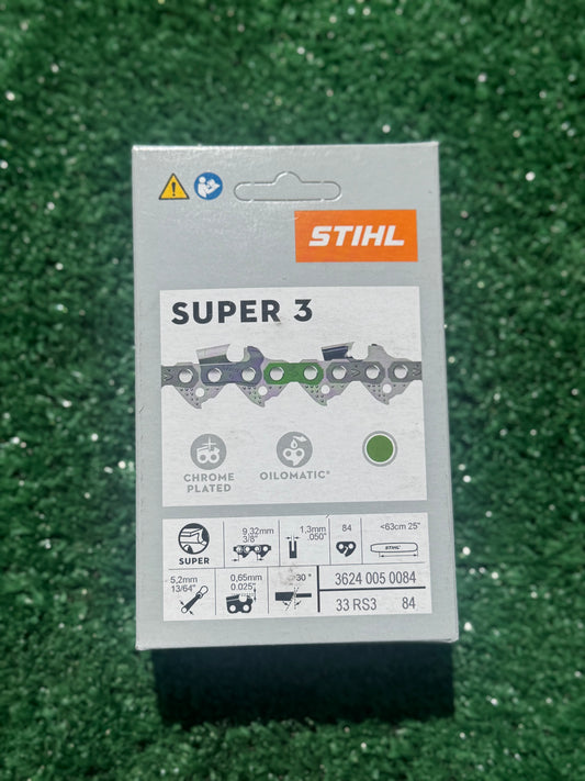 STIHL 3624 005 0084 Chainsaw Chain 33RS3 84