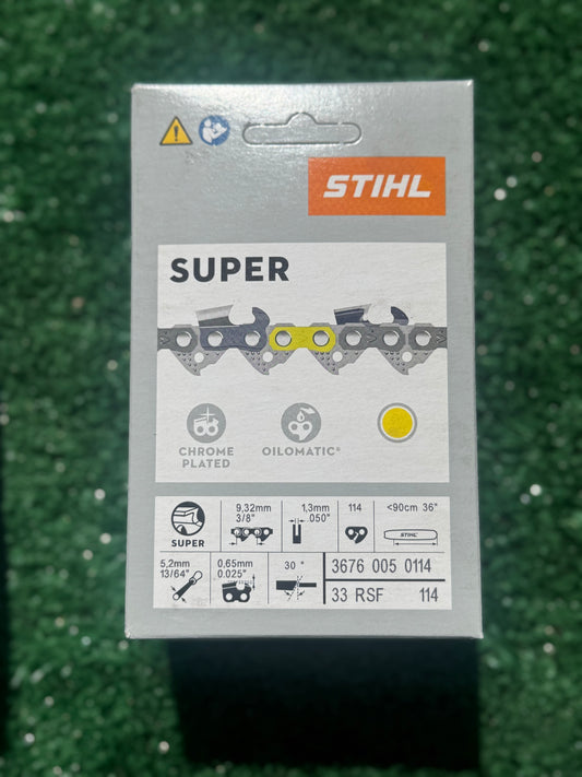 STIHL 3676 005 0114 Chainsaw Chain 33RSF 114