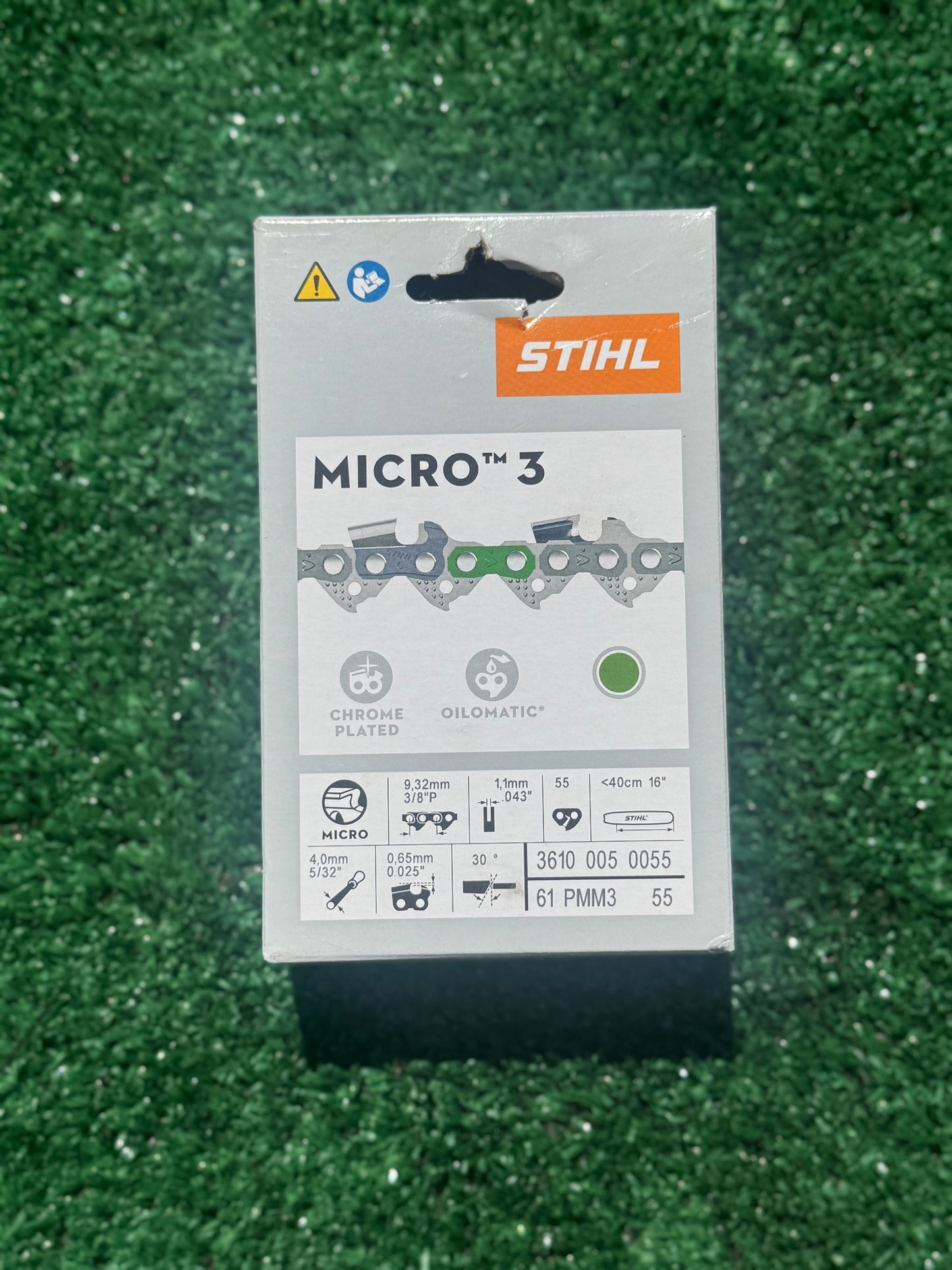 STIHL 3610 005 0055 Chainsaw Chain 61PMM3 55