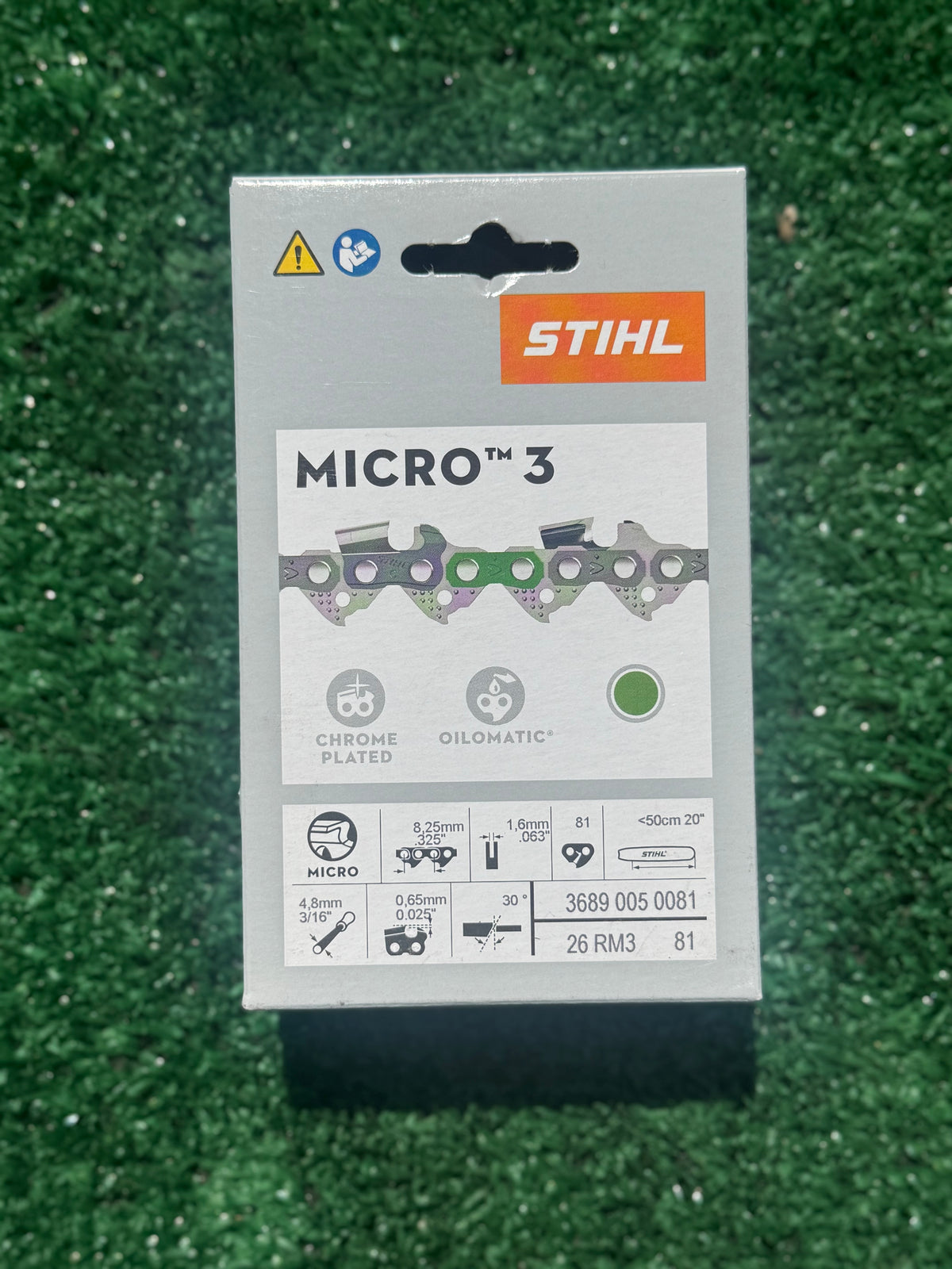 STIHL 3689 005 0081 Chainsaw Chain 26RM3 81