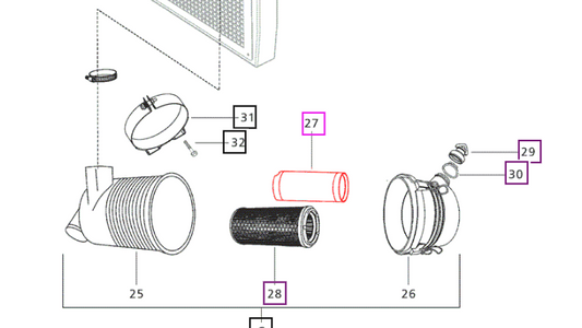 Mahindra Air Filter Inner 006008798F1