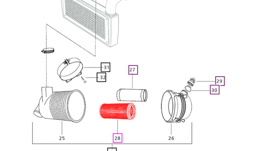 Mahindra Air Filter Outer 006008799F1